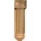 Ekena Millwork Traditional Arts and Crafts Rough Sawn Bracket w/ Offset Brace, Western Red Cedar, 6"W x 22"D x 22"H BKT0604X22X22TRA03RWR - alternate 4